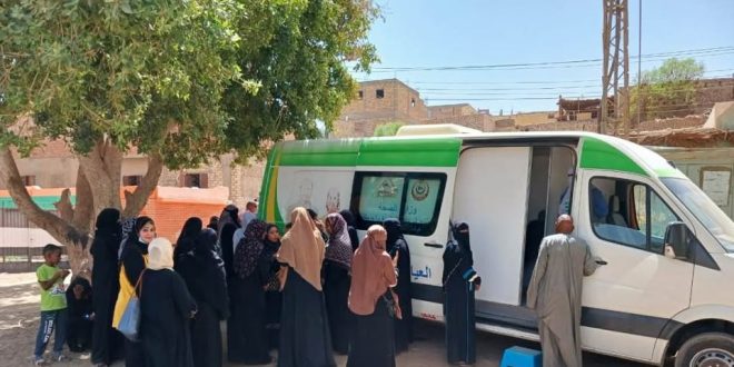 قافلة طبية مجانية بقرية "هو"