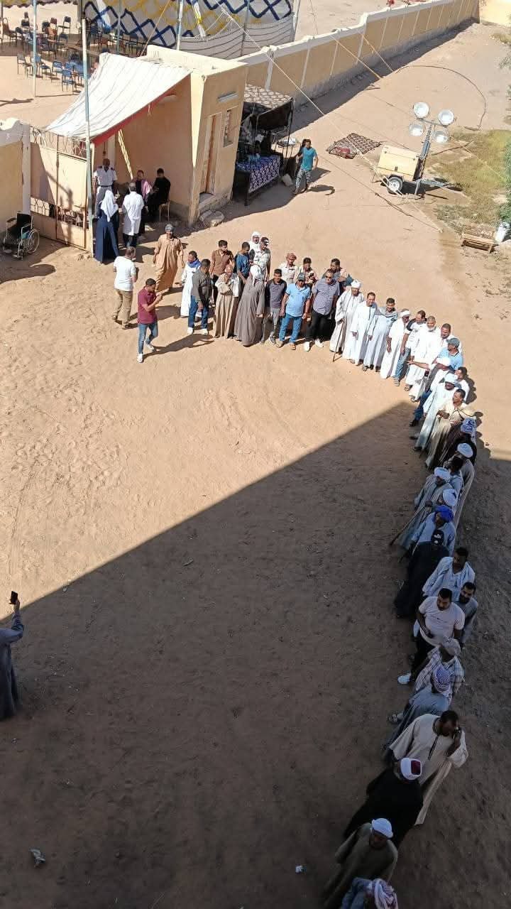 أطول طابور للناخبين بدشنا