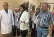 جولة مفاجئة لفريق "الصحة" بمستشفى نجع حمادي العام