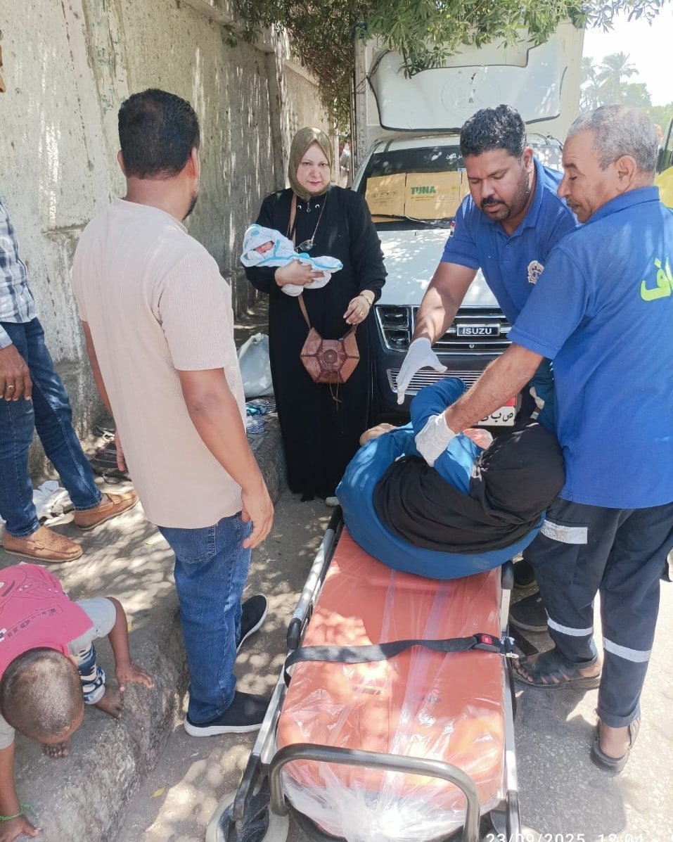 حماية الطفل تتدخل لإنقاذ سيدة وطفليها بقنا