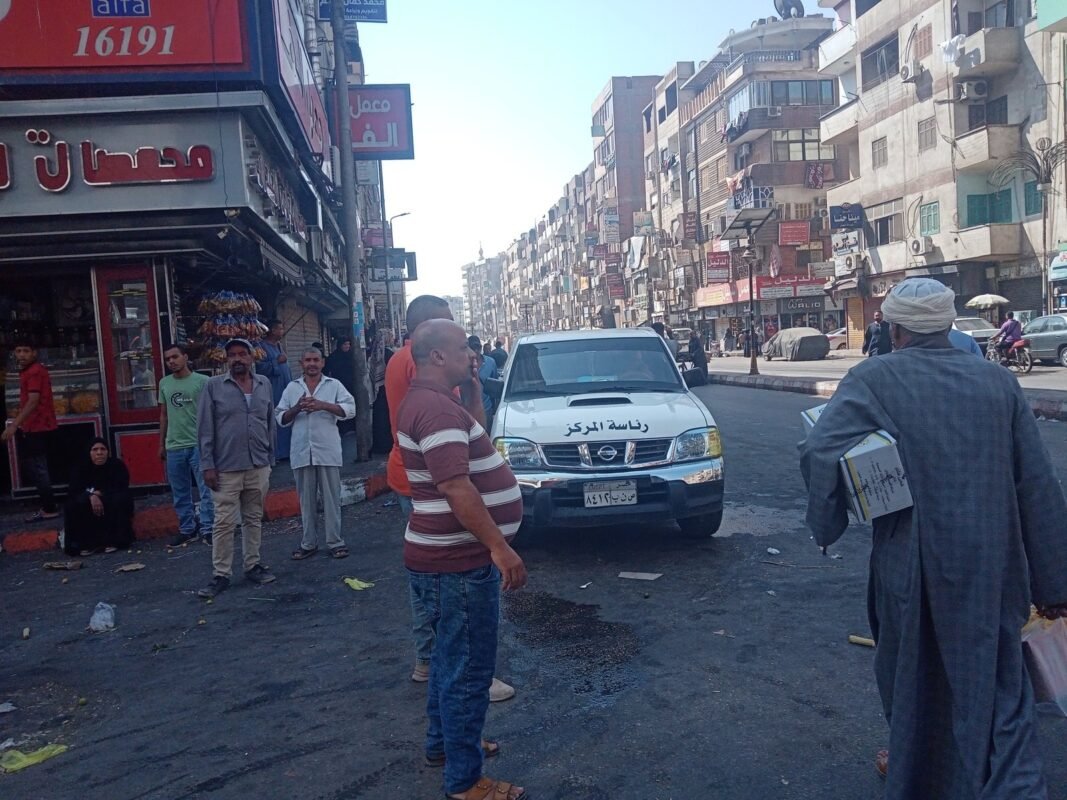 حملة إشغالات بنجع حمادي