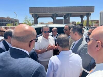 وزير الصحة يتفقد مستشفى قنا الجديدة