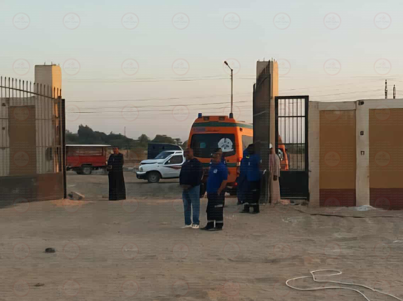 موقع الحادث