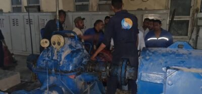 تشغيل محطة مياه نجع حمادي