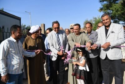 افتتاح مجمع مواقف قفط