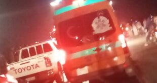 انقلاب ميكروباص داخل ترعة بقرية الجبلاو بقنا