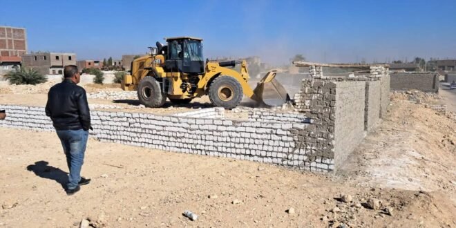 حملات مكثفة لإزالة التعديات على أملاك الدولة