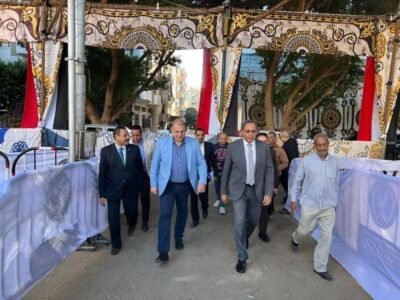محافظ قنا يتفقد الاستعدادات النهائية لانتخابات مجلس النواب