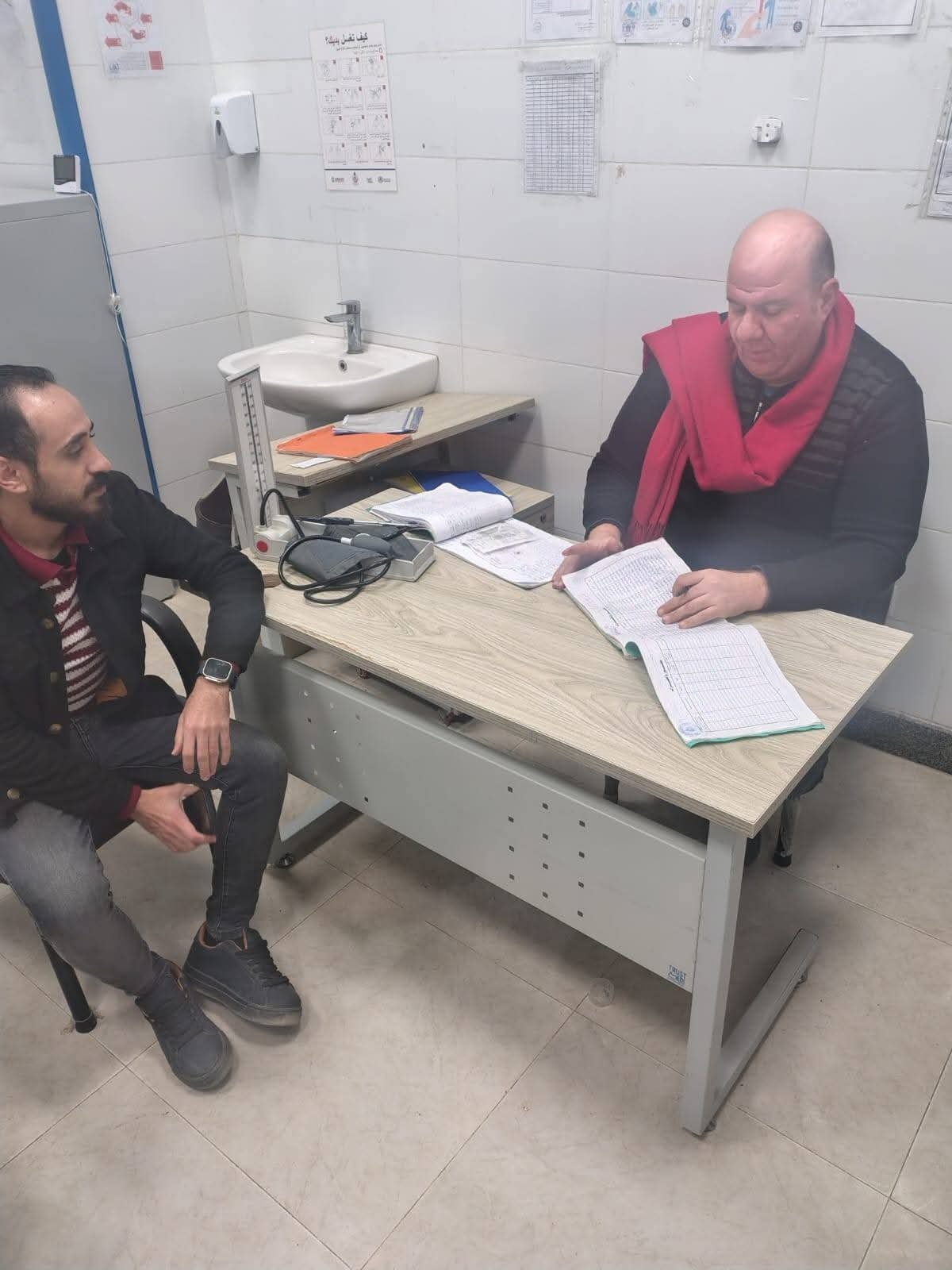 مرور مفاجئ على وحدة العركي الصحية بفرشوط