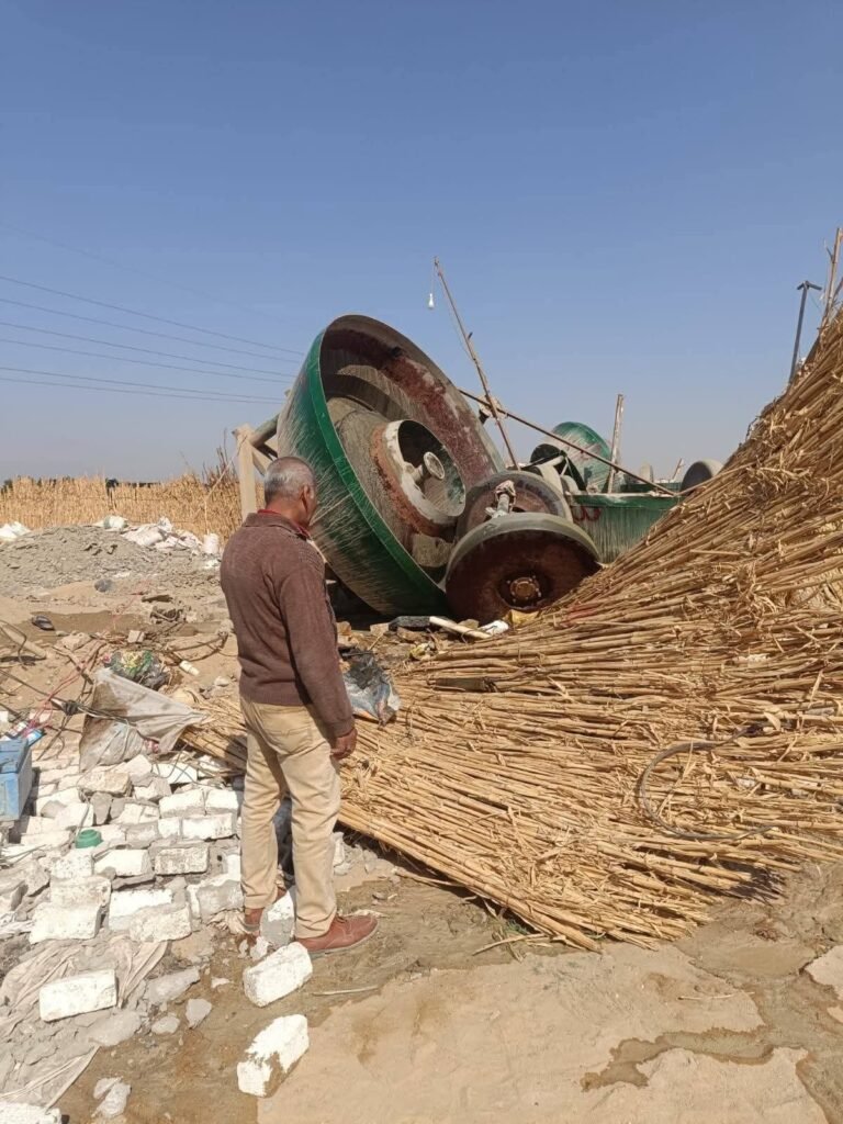 إزالة طواحين الذهب بقناإزالة طواحين الذهب بقنا