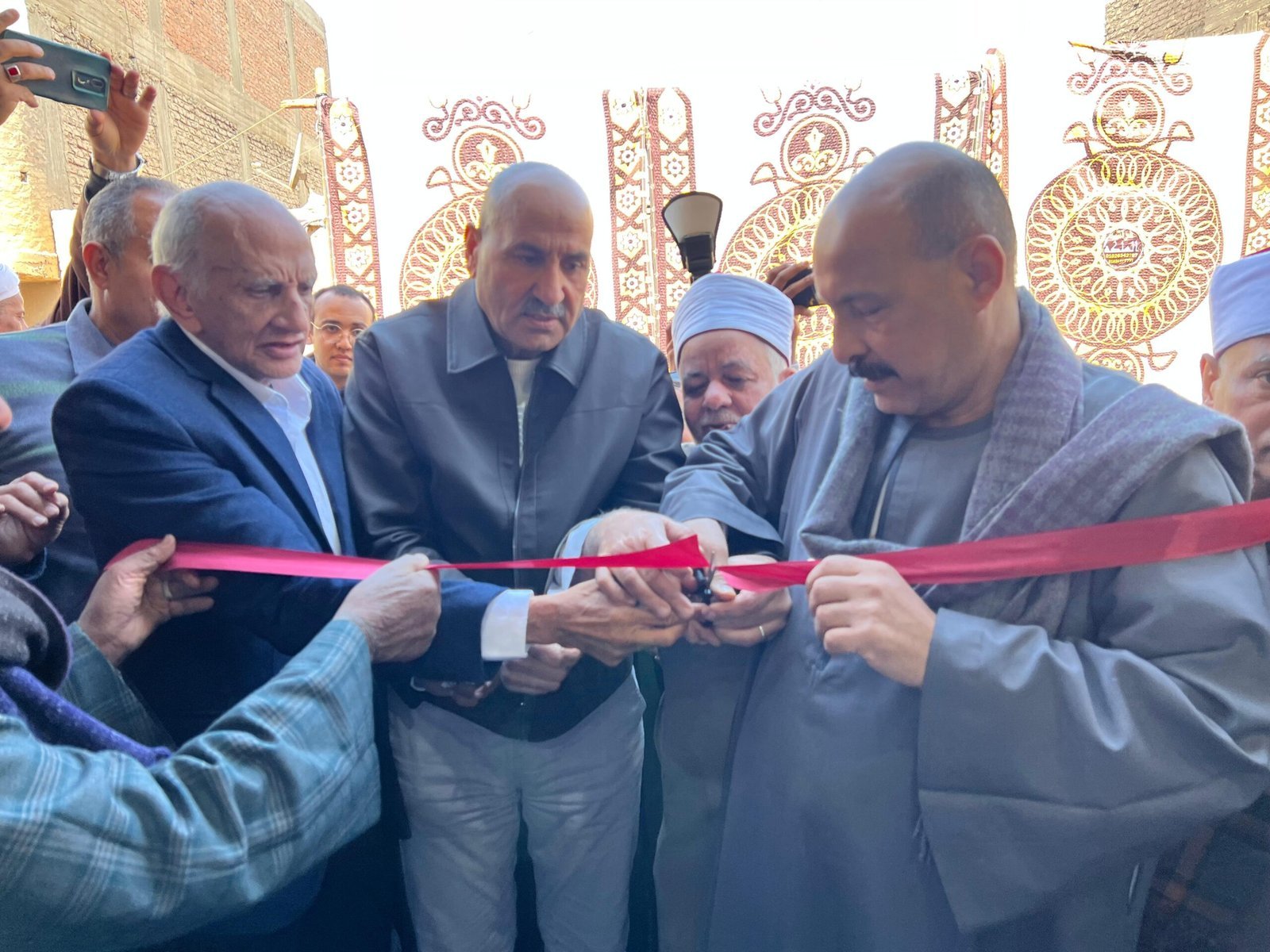 افتتاح مسجدي الرحمن والفتح بقنا