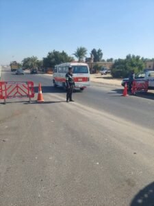 الأكمنة على الطريق الصحراوي الغربي