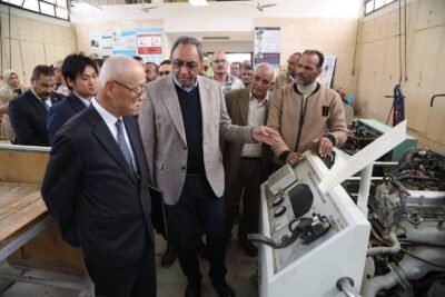 محافظ قنا وسفير اليابان