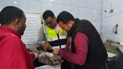 ضبط 40 كيلو كبدة فاسدة بنجع حمادي