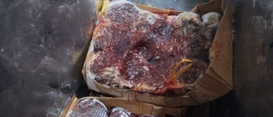 ضبط 40 كيلو كبدة فاسدة بنجع حمادي