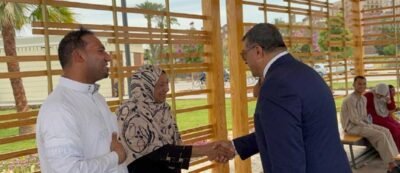 محافظ قنا يتفقد كورنيش النيل الجديد