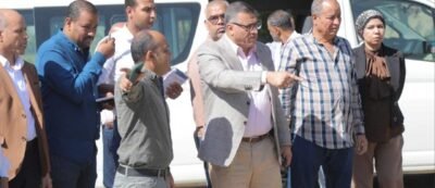 محافظ قنا يتفقد عدد من قرى نجع حمادي