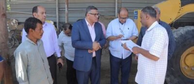 محافظ قنا يوجه برفع كفاءة معدات الحملة الميكانيكية بدشنا